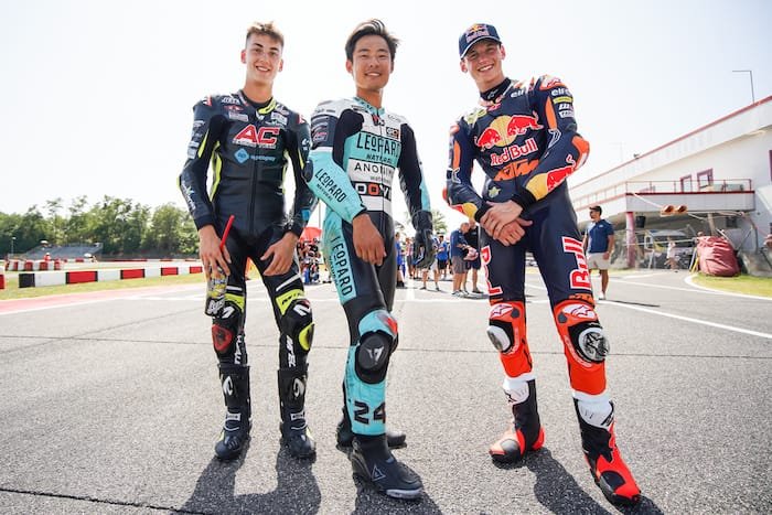 CIV Junior. Lo spettacolo di Farioli dal mondiale Moto3 al quarto round di Viterbo 1 CIV Junior. Farioli show dal mondiale Moto3 al quarto round di Viterbo
