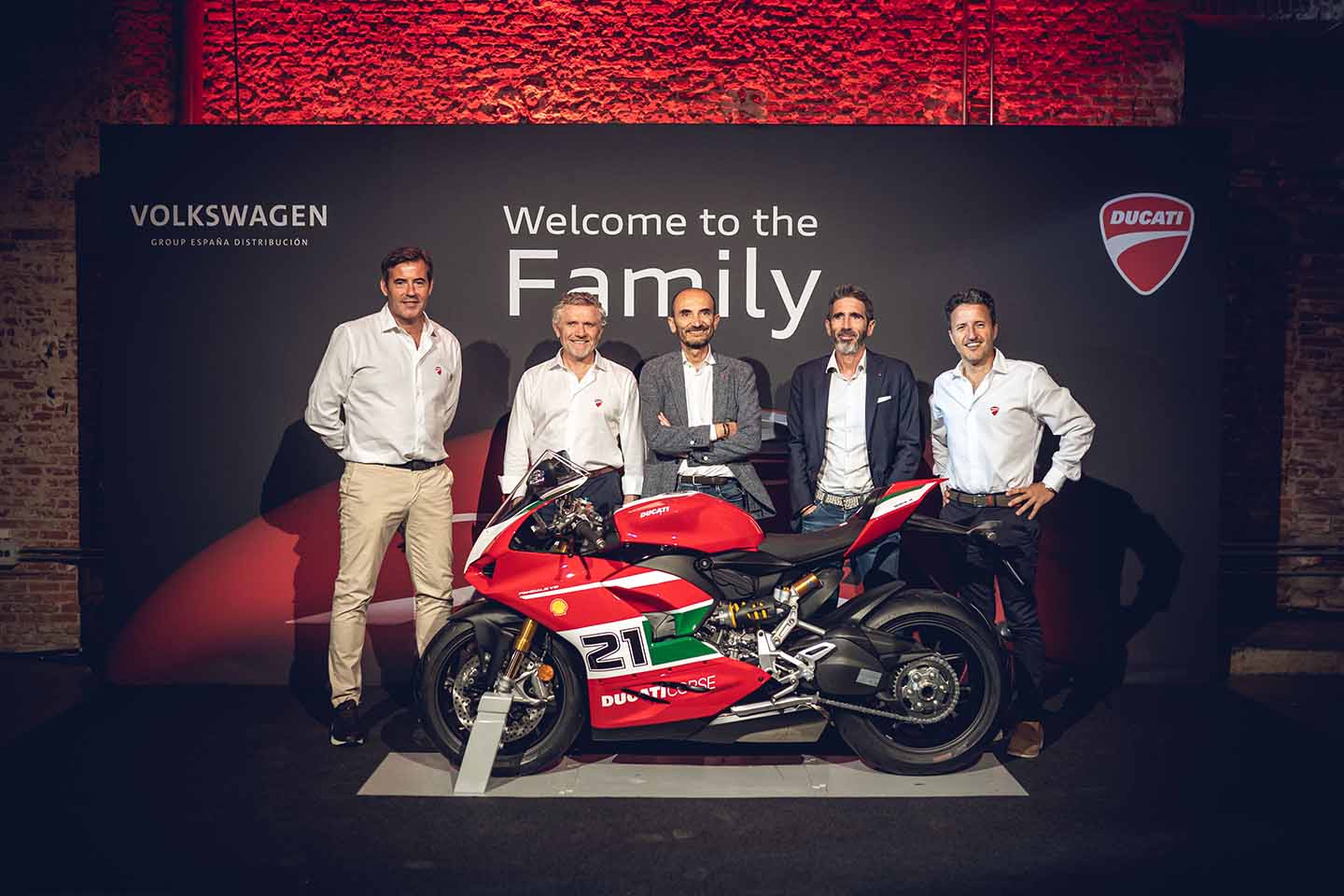 Dal 2024 Volkswagen Group importatore Ducati in Spagna