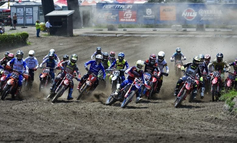 Motocross di Prestigio. Sfida Forato-Lupino per la MX1 1 Partenza MX1 Arco di Trento