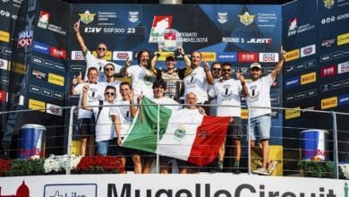 CIV. Bruno Ieraci (Supersport 300) Campione Italiano al Mugello
