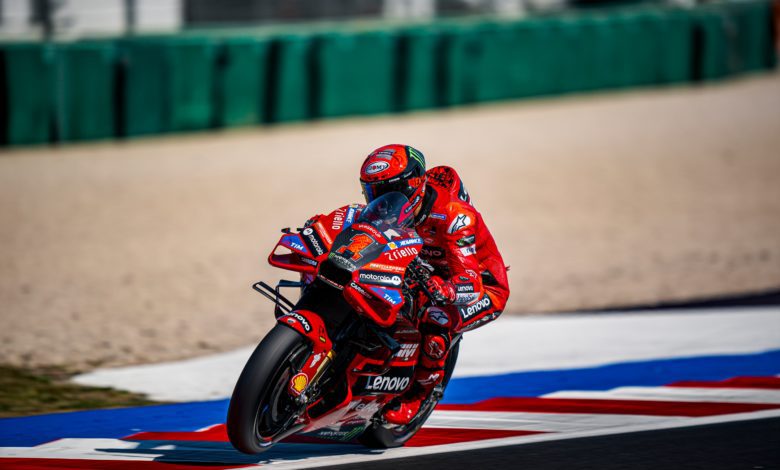 MotoGP 2023, Bagnaia terzo nella Sprint: “Avevo molto dolore”