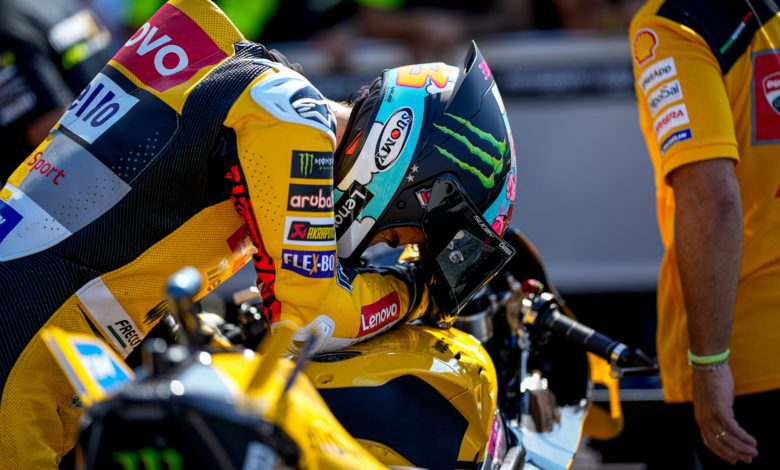 MotoGP Misano 2023 - Bagnaia dolorante ma terzo: “Ho guidato solo con le braccia”