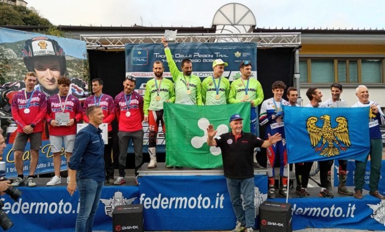con un'eccezionale performance, confermando la sua superiorità nella disciplina e portando a casa il trofeo per l'ennesima volta. 1 Trofeo delle Regioni Trial. A Recoaro Terme si impone la Lombardia