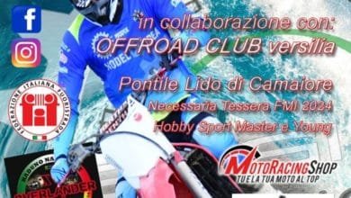 Fettucciato per allenamento MASTER E YOUNG sviluppato su Arenile di Lido di Camaiore