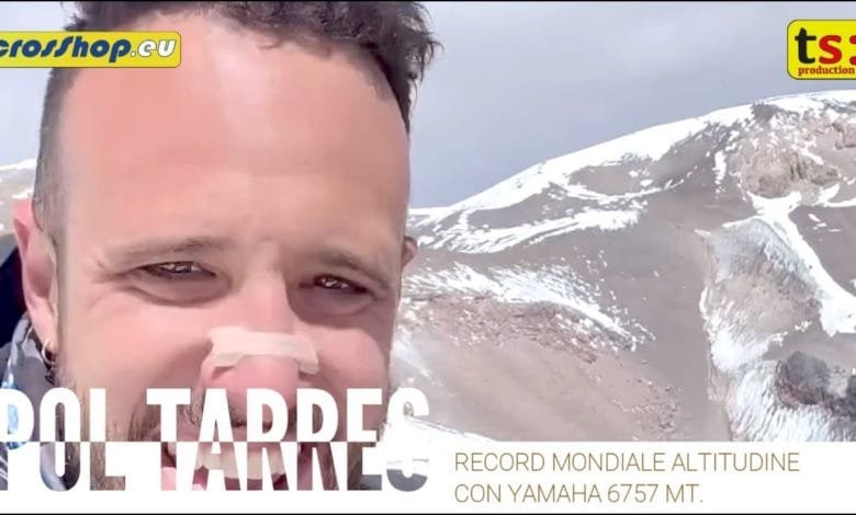 Pol Tarres record mondiale di altitudine con Yamaha Ténéré e YZ450FX 1 1710332343 maxresdefault
