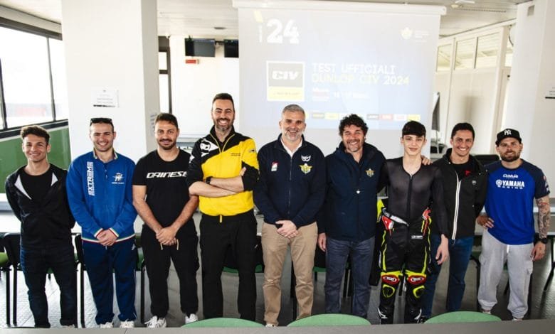 Dunlop CIV: ufficiale partenza nuova stagione con test a Misano 1 Dunlop CIV. Con i test di Misano scatta ufficialmente la nuova stagione