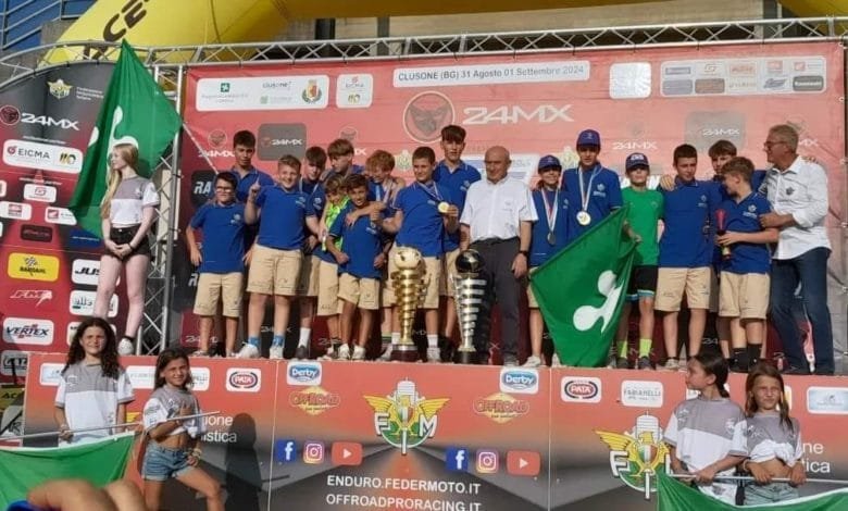 Lombardia vince Trofeo Regioni Mini Enduro "Felice Manzoni" 1 La Lombardia conquista il Trofeo delle Regioni Mini Enduro ”Felice Manzoni”
