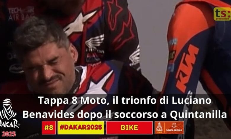 Dakar 2025 | Tappa 8 Moto il trionfo di Luciano Benavides dopo il soccorso a QUITANILLA ! 1 1736797688 maxresdefault