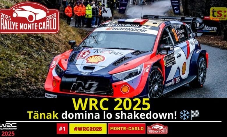 Rallye Monte Carlo 2025 Tänak domina lo shakedown! ❄️🏁 1 1737623964 maxresdefault