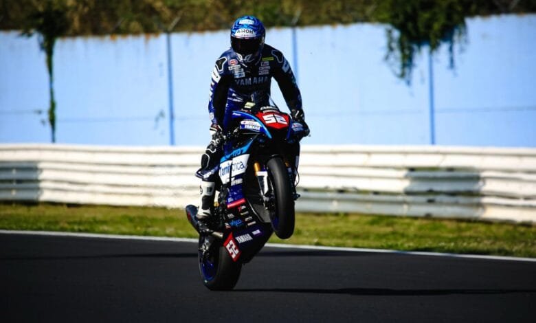 Delbianco (Superbike) e Stirpe (Production Bike) vincono a Misano 1 Delbianco (Superbike) e Stirpe (Production Bike) vincono a Misano