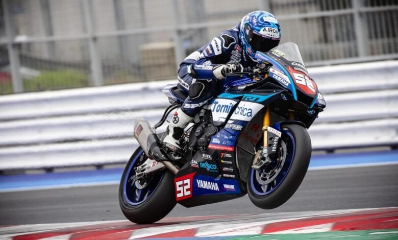 Doppietta per Delbianco (Superbike) e Stirpe (Production Bike) a Misano 1 Doppietta per Delbianco (Superbike) e Stirpe (Production Bike) a Misano